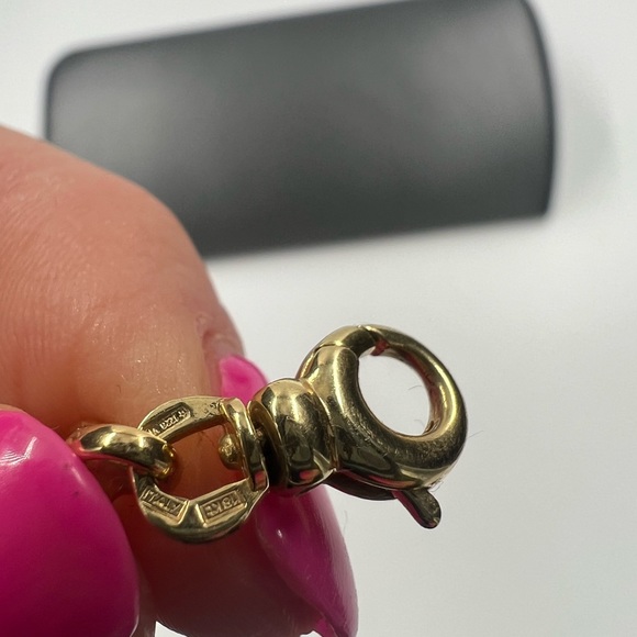 Roberto Coin 18K Almond Link Bracelet - Picture 5 of 8